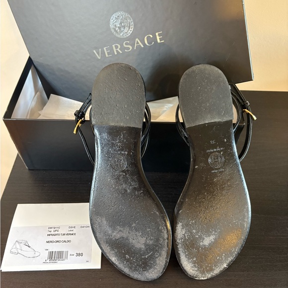 Versace Virtus black flats - Picture 4 of 4